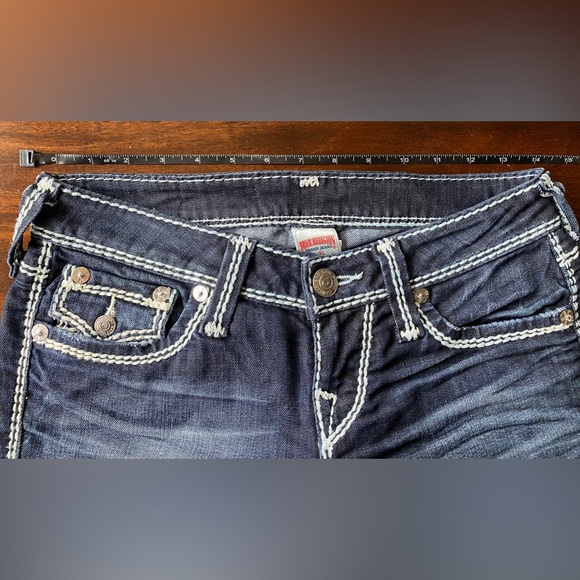 True Religion designer jeans WFLAPS NAT MEGA T  size 26 - Picture 12 of 12